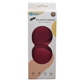 3D Eye Mask  Sleep Eyepatch Blindfold Shield Travel Sleeping Aid (Maroon)